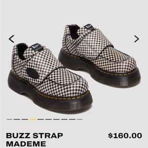 Dr. Martens Limited Edition Buzz Strap Mademe Platform Loafer